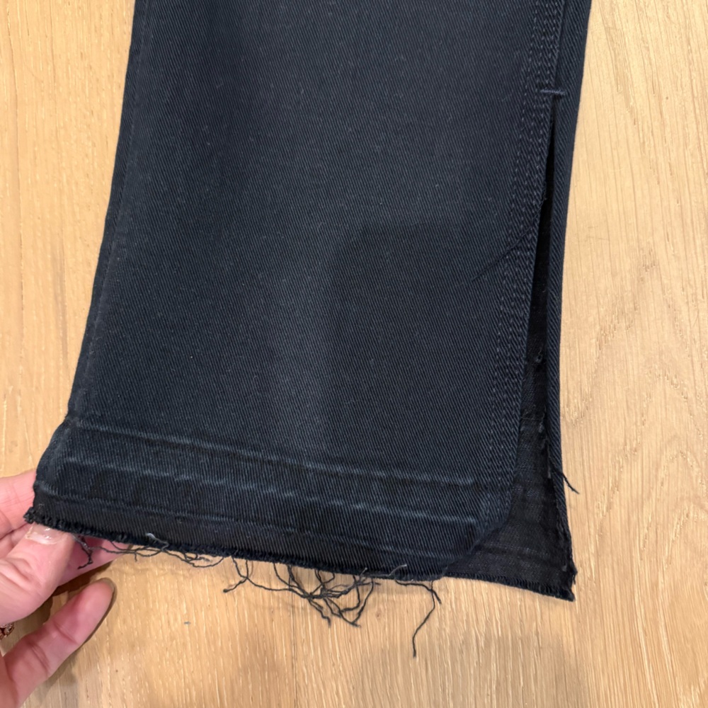 NEW Mother Rascal Slit Undone Hem Jeans - size 27 - Picture 6 of 8